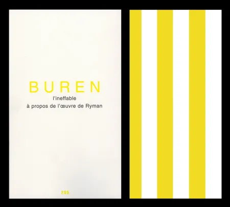 Illustrated Book Buren - L'art en écrit