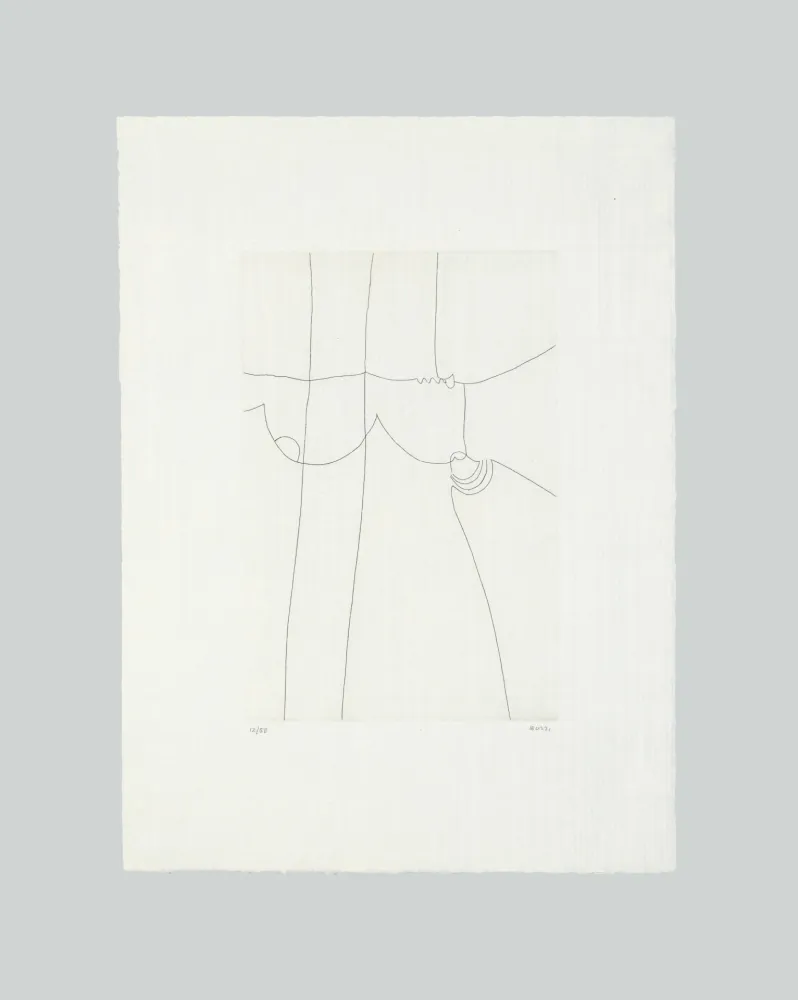 Etching Burri - Acquaforte 3