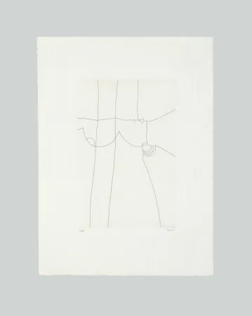 Etching Burri - Acquaforte 3