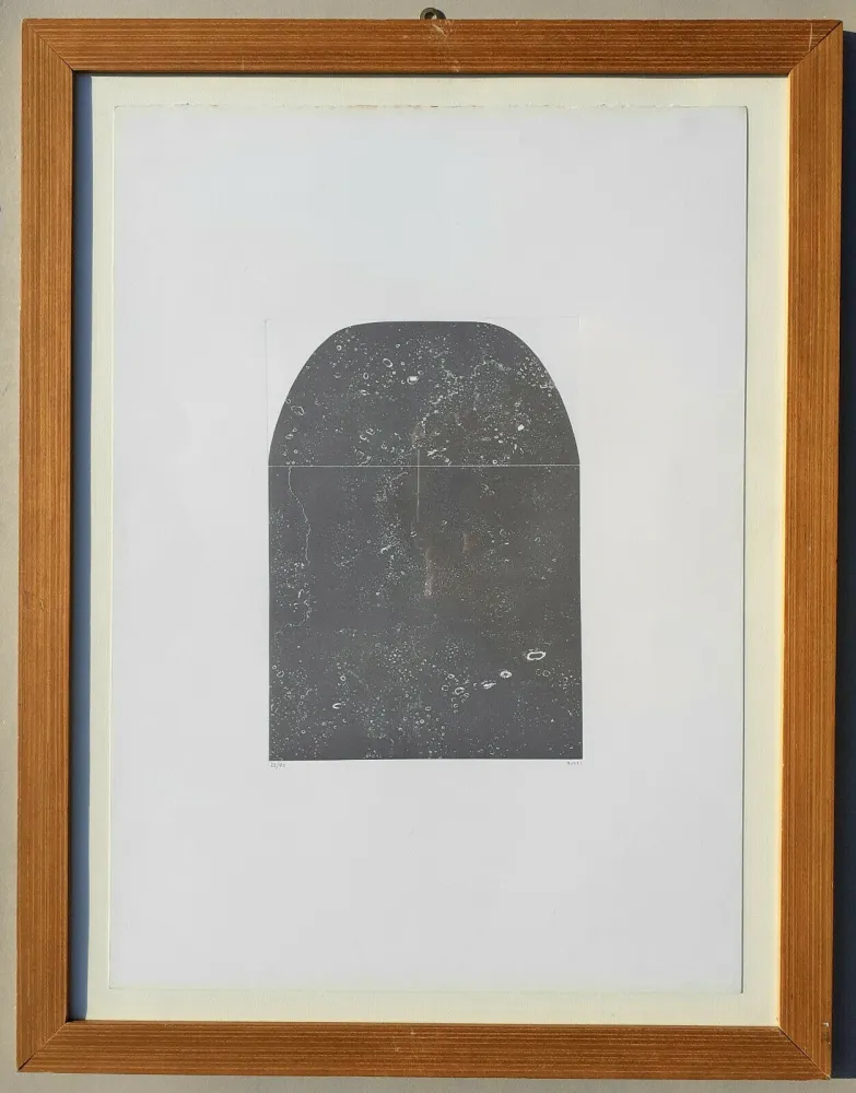 Etching Burri - Acquaforte F