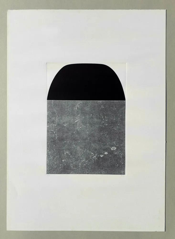 Etching Burri - Acquaforte H