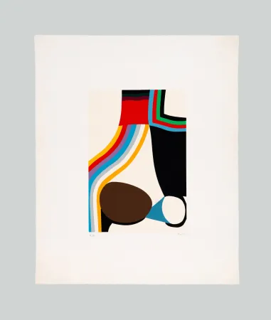 Screenprint Burri - Alvar Aalto