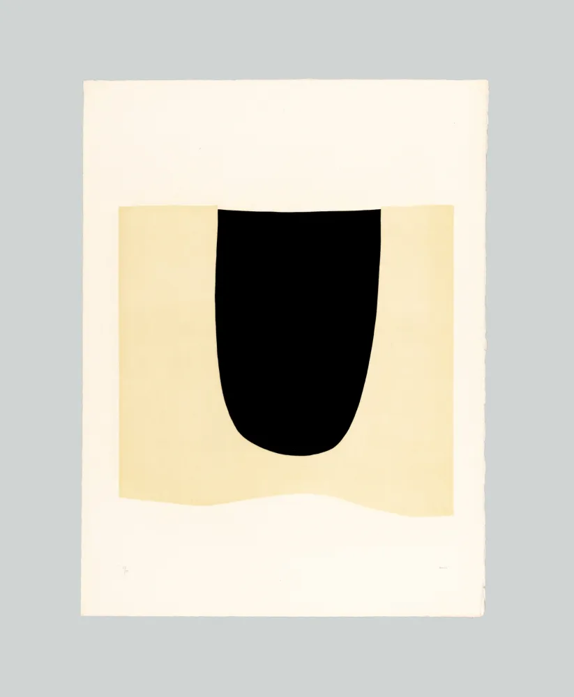 Etching Burri - Bianchi e neri I-D