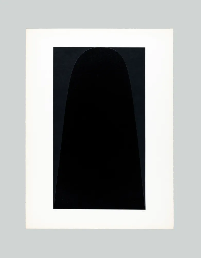 Lithograph Burri - Bianchi e neri II-C