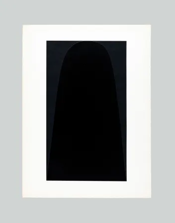 Lithograph Burri - Bianchi e neri II-C