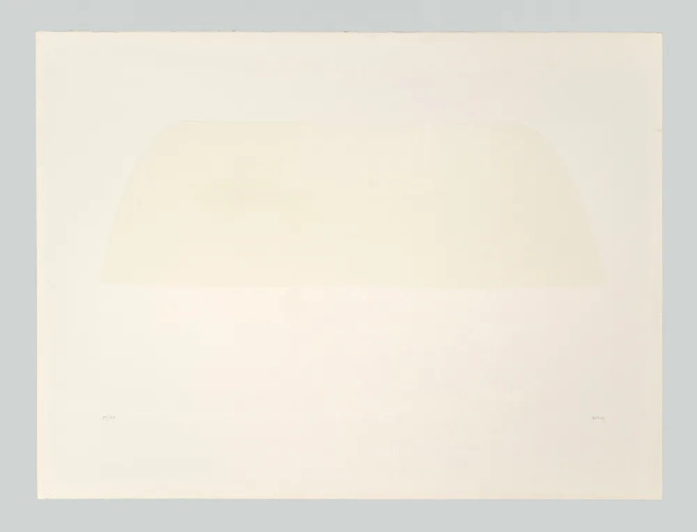 Lithograph Burri - Bianchi e neri II-E