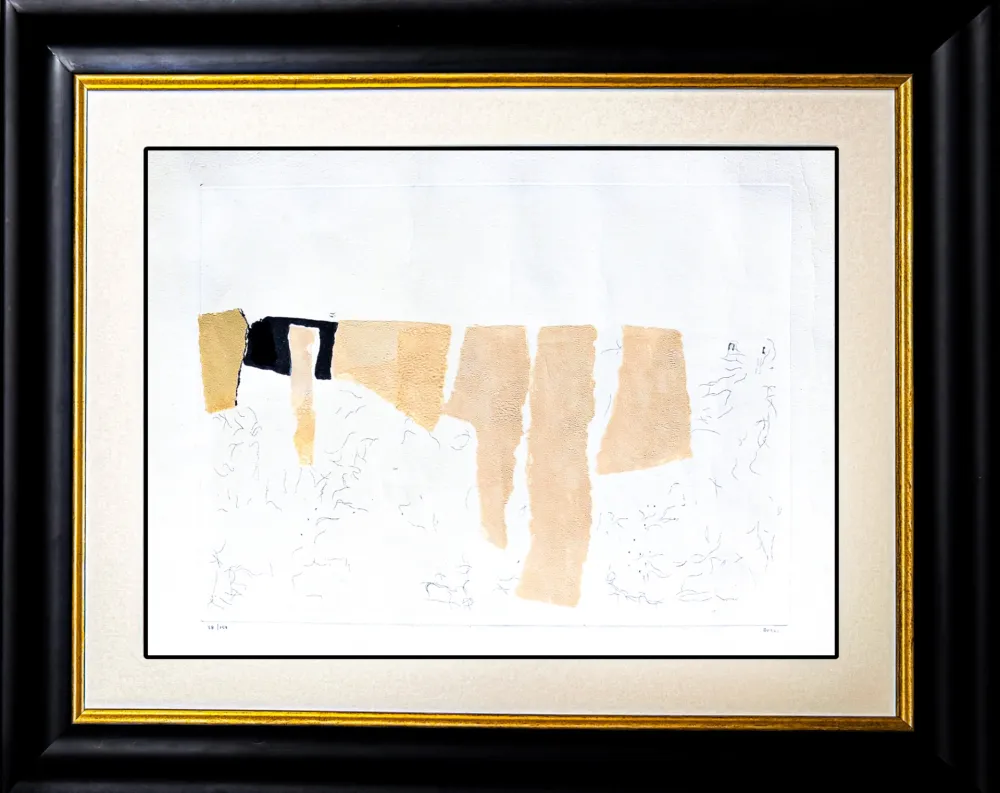 Engraving Burri - Muffa