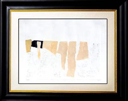 Engraving Burri - Muffa