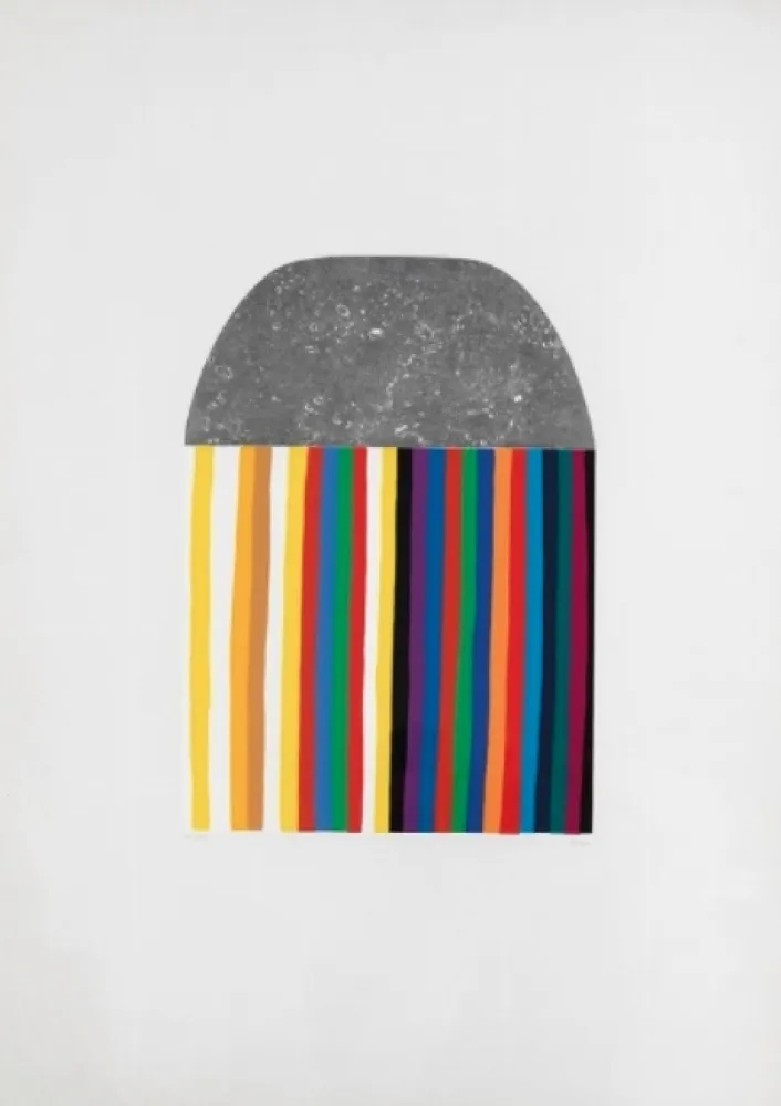 Etching And Aquatint Burri - Sans titre