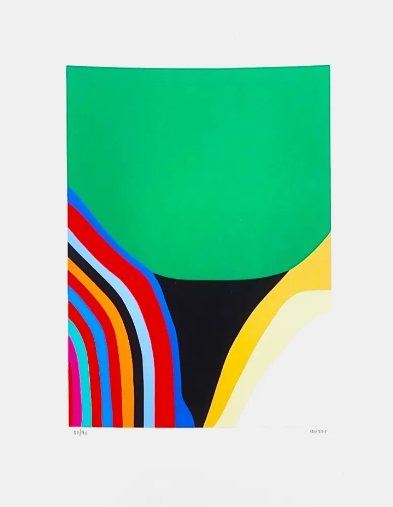 Screenprint Burri - Serigrafia 1