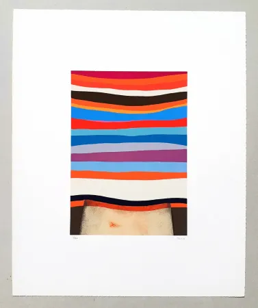 Screenprint Burri - Serigrafia 1-D