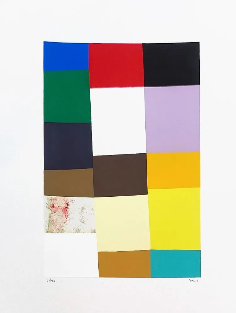 Screenprint Burri - Serigrafia 2