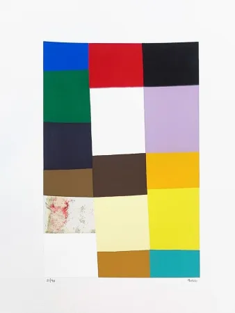 Screenprint Burri - Serigrafia 2