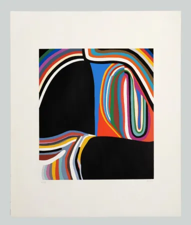 Screenprint Burri - Serigrafia 2-B