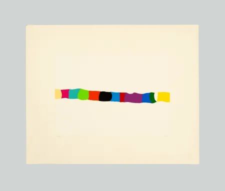 Screenprint Burri - Serigrafia 2-C