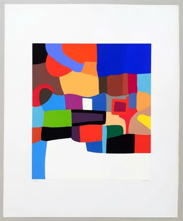 Screenprint Burri - Serigrafia 2-D