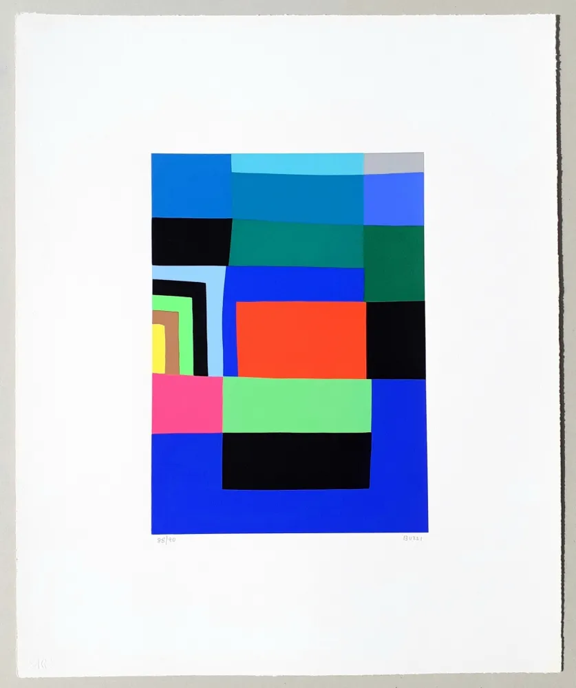 Screenprint Burri - Serigrafia 3