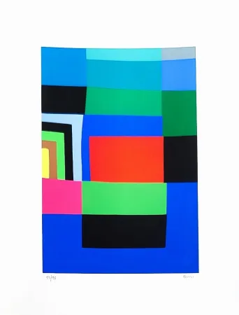 Screenprint Burri - Serigrafia 3