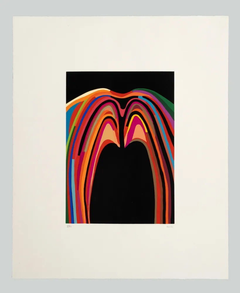 Screenprint Burri - Serigrafia 3-B