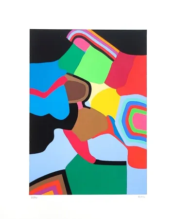 Screenprint Burri - Serigrafia 5