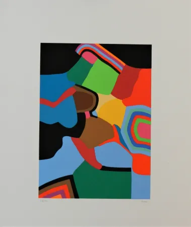 Screenprint Burri - Serigrafia 5