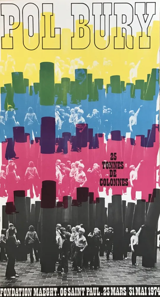 Lithograph Bury - Affiche lithographique 