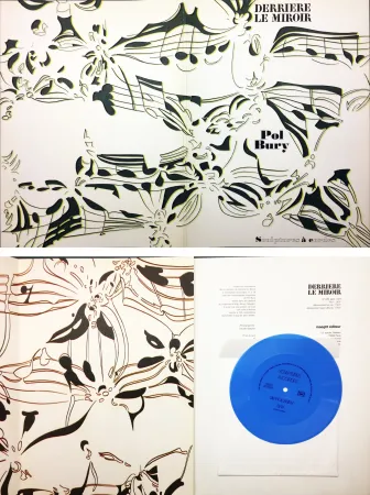 Lithograph Bury - Derrière le Miroir n°209. POL BURY. Avril 1974.