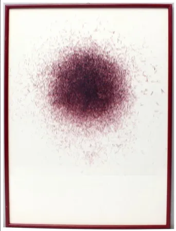 Lithograph Bury - Deux Traits II