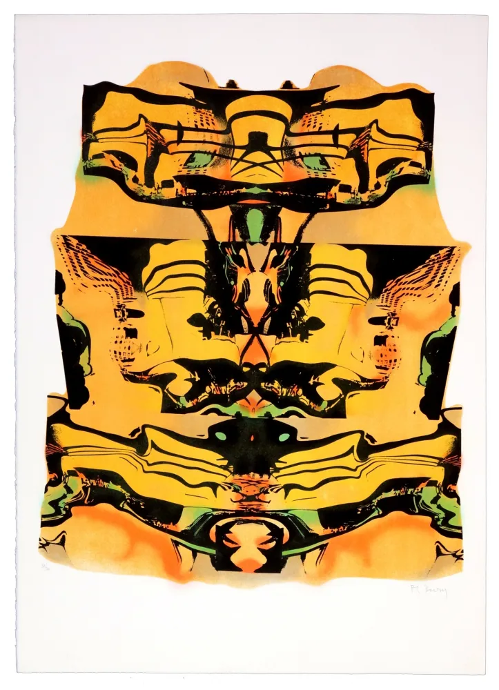 Lithograph Bury - Guggenheim