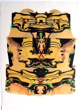 Lithograph Bury - Guggenheim	