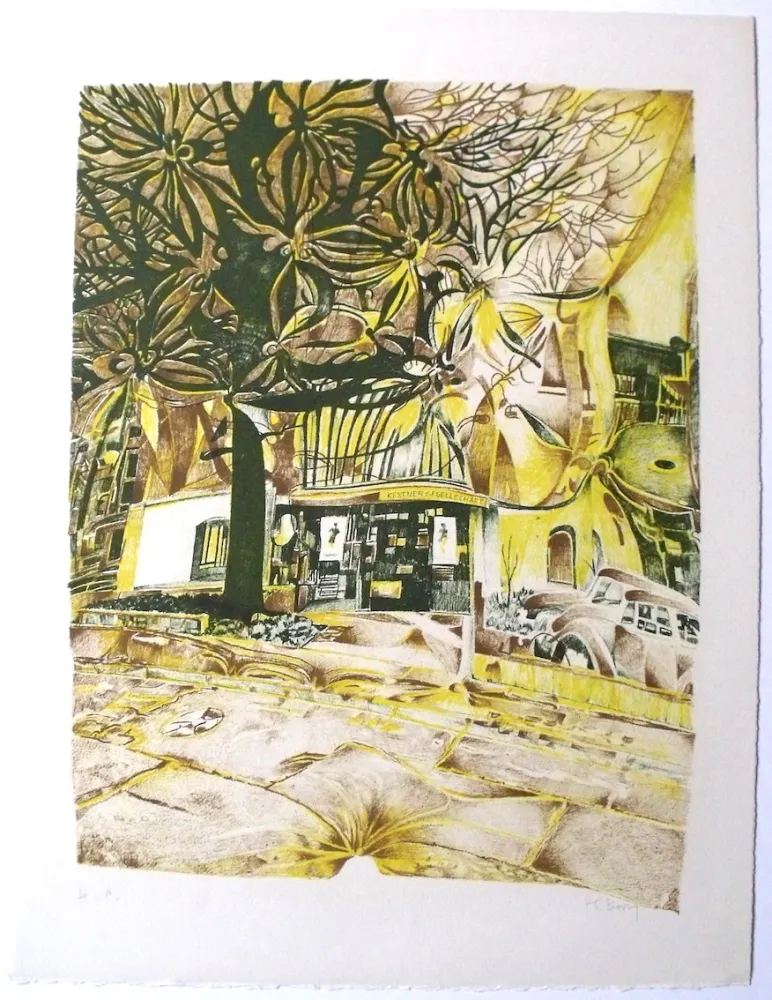 Lithograph Bury - Kestner gelsellschaft 