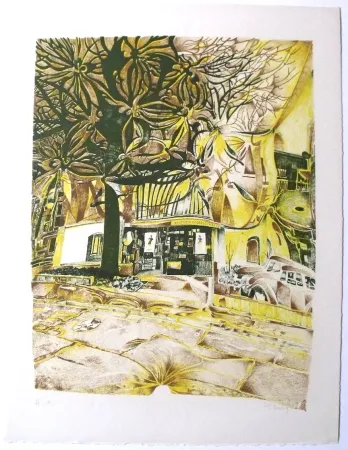 Lithograph Bury - Kestner gelsellschaft 