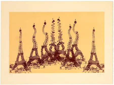 Lithograph Bury - Sans titre