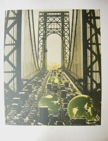 Lithograph Bury - Sans titre