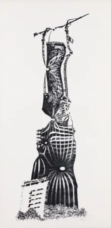 Screenprint Bury - Senza titolo