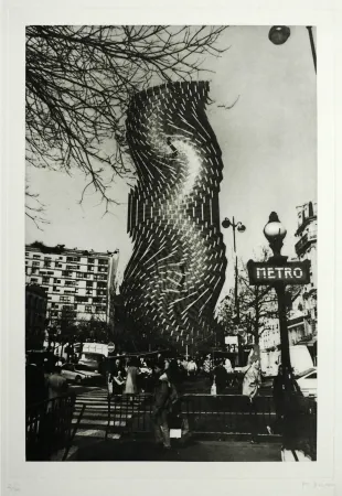 Etching Bury - Tour Montparnasse