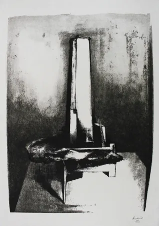 Lithograph Butler - Tower