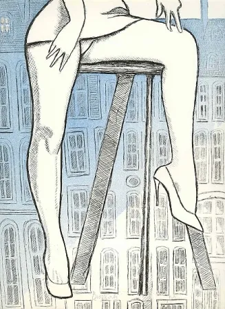 Etching And Aquatint Buzzati - Senza titolo