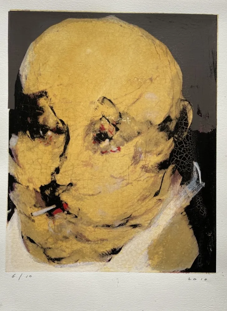 Screenprint Cabellut - Al la Mesa - series of four screenprints