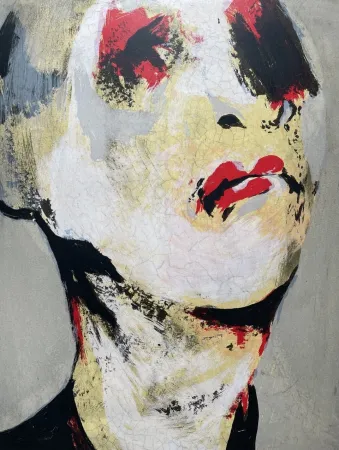 Screenprint Cabellut - Dante