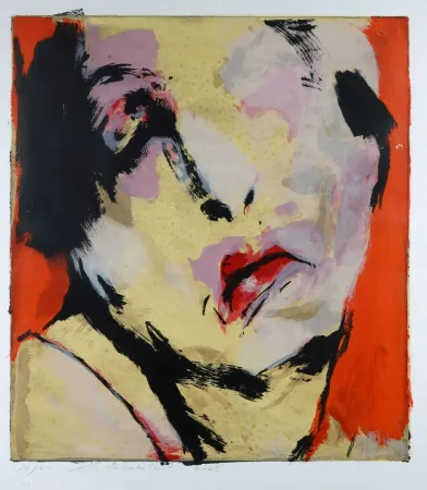 Screenprint Cabellut - Eliza