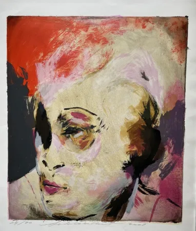 Screenprint Cabellut - Roos