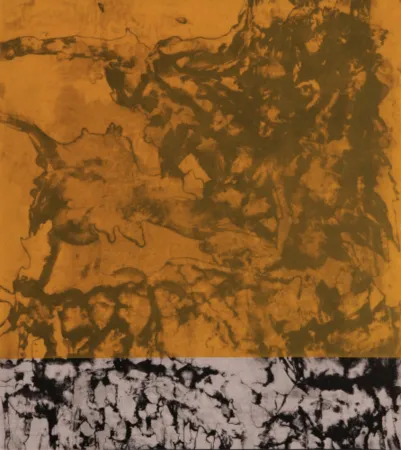 Aquatint Cabrita Reis - E as estrelas do céu cairam na terra....II