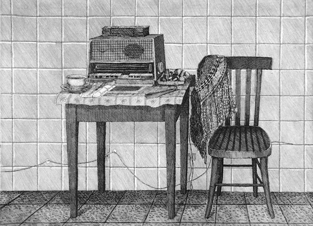 Engraving Cacciarini - La cucina di Nicola Nisi