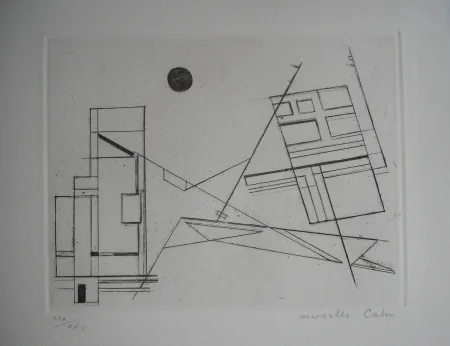 Engraving Cahn - The international avant garde 4
