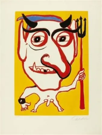 Etching And Aquatint Calder - Constantin Tacou