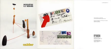 Illustrated Book Calder - DERRIÈRE LE MIROIR N°248: 30 mobiles, stabiles et machines motorisées (1981).