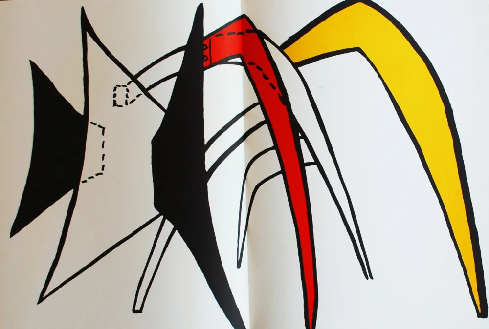 Lithograph Calder - DLM 141