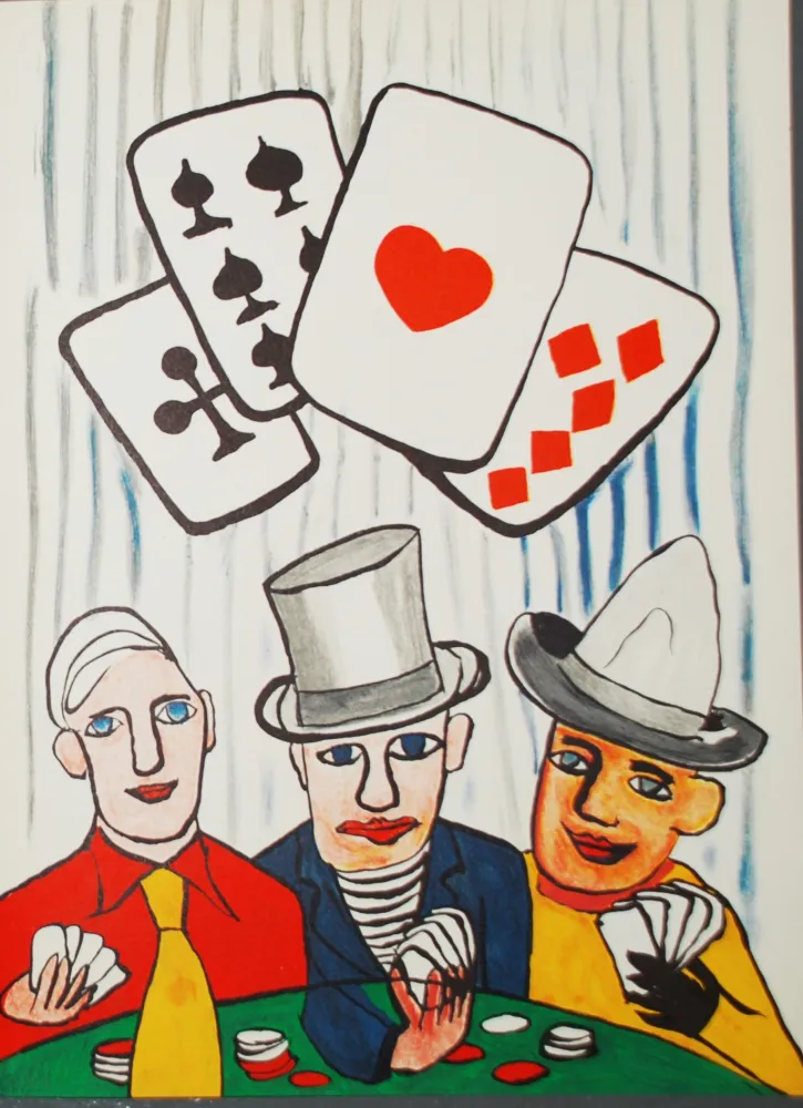 Lithograph Calder - DLM 212