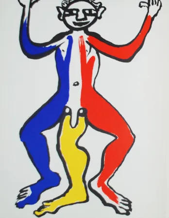 Lithograph Calder - DLM 212